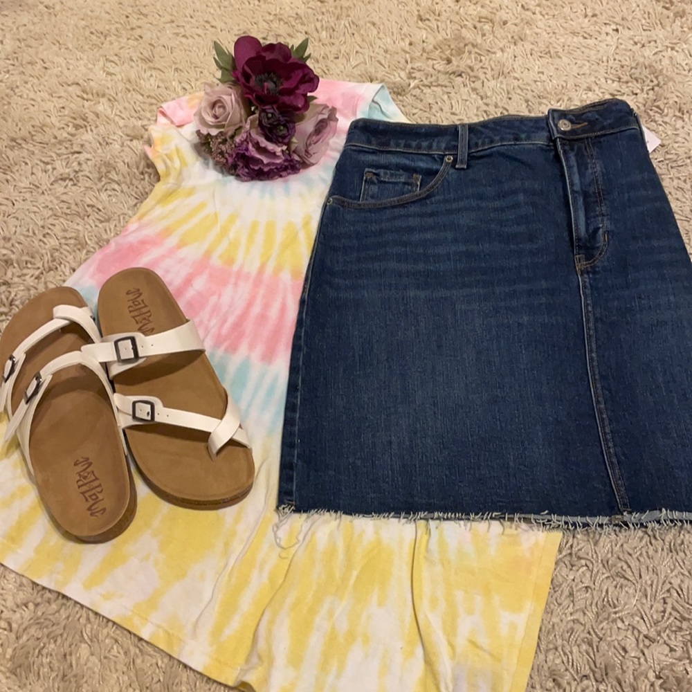 Old Navy Mini Jean Skirt